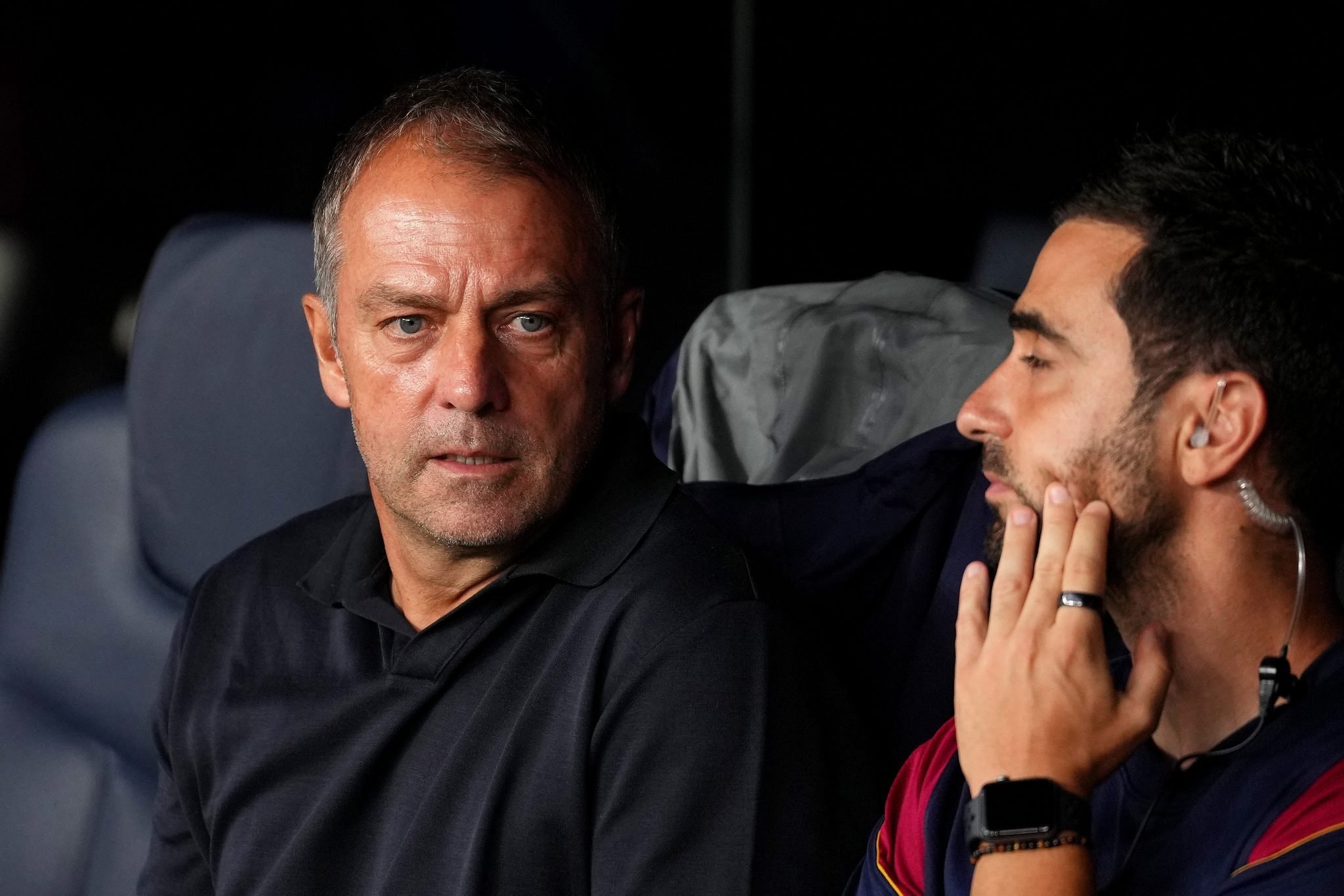 Hansi Flick, entraîneur du FC Barcelone