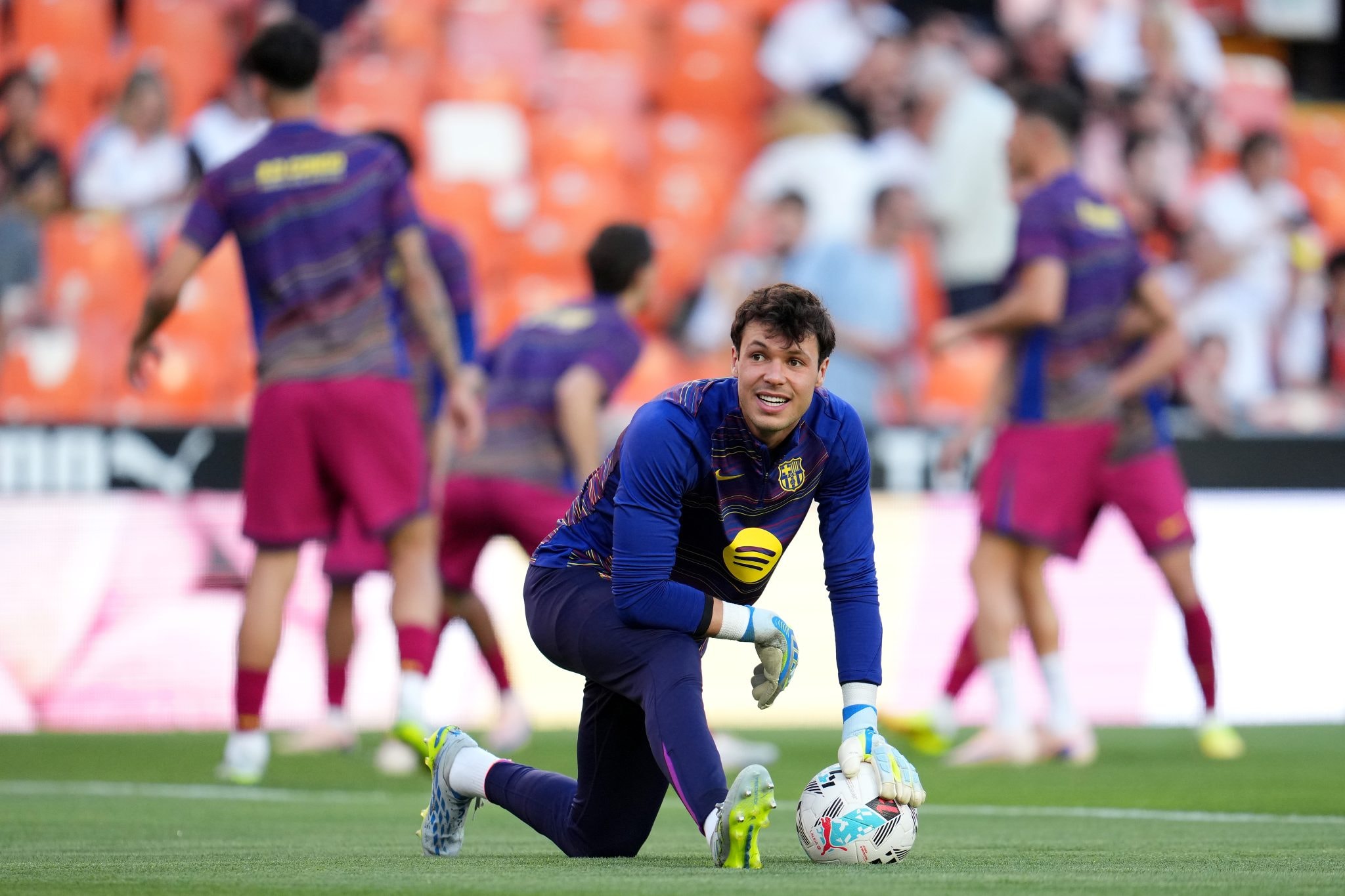 Diego Kochen, joueur du FC Barcelone.