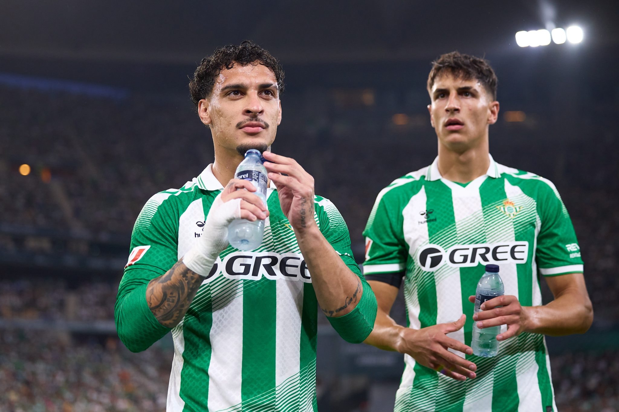 Antony, joueur du Real Betis