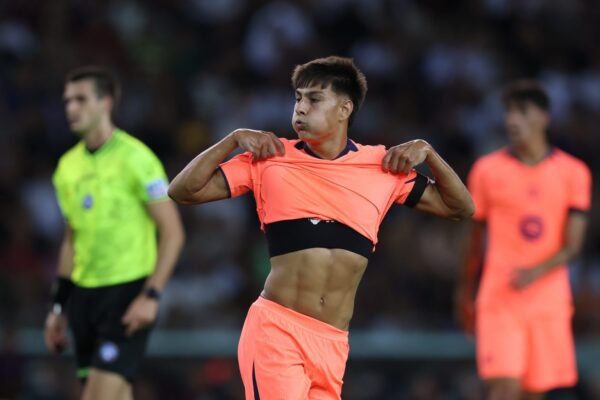 Brian Fariñas, joueur du Barça susceptible de faire ses débuts officiels contre le Deportivo Alavés.