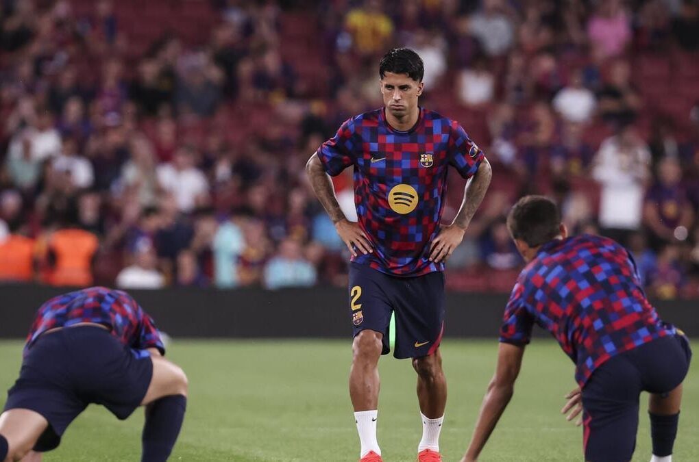 João Cancelo, qui a évoqué son attachement au Barça avant le Clásico.