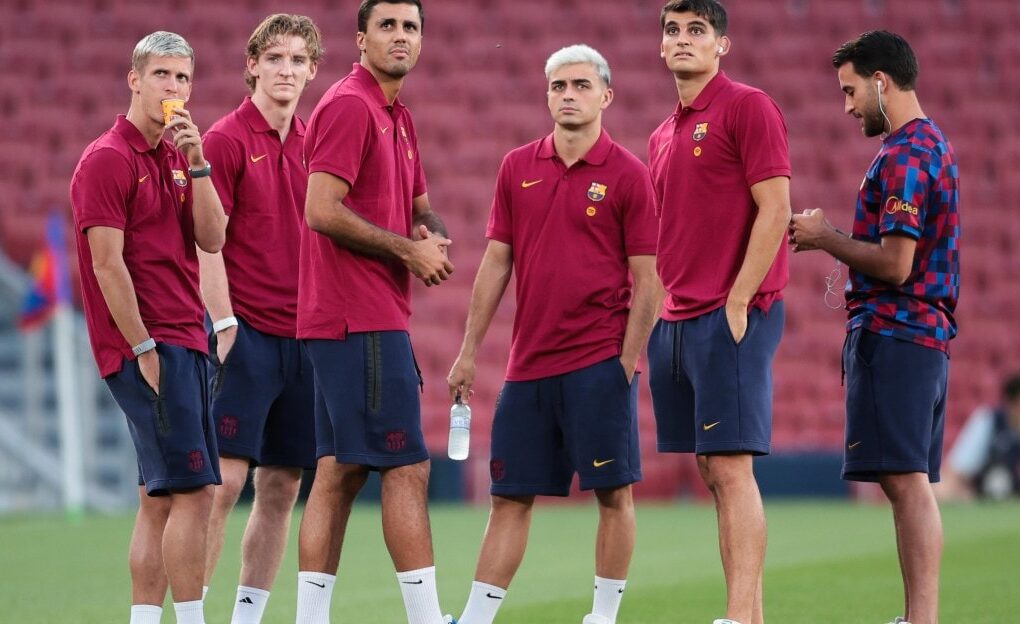Gerard Martín sous le maillot du Barça.