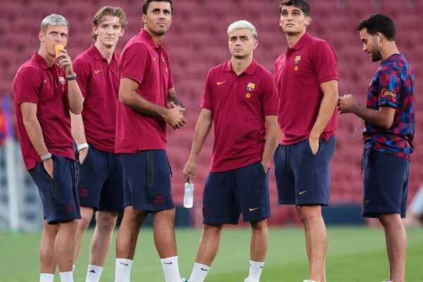 Gerard Martín sous le maillot du Barça.