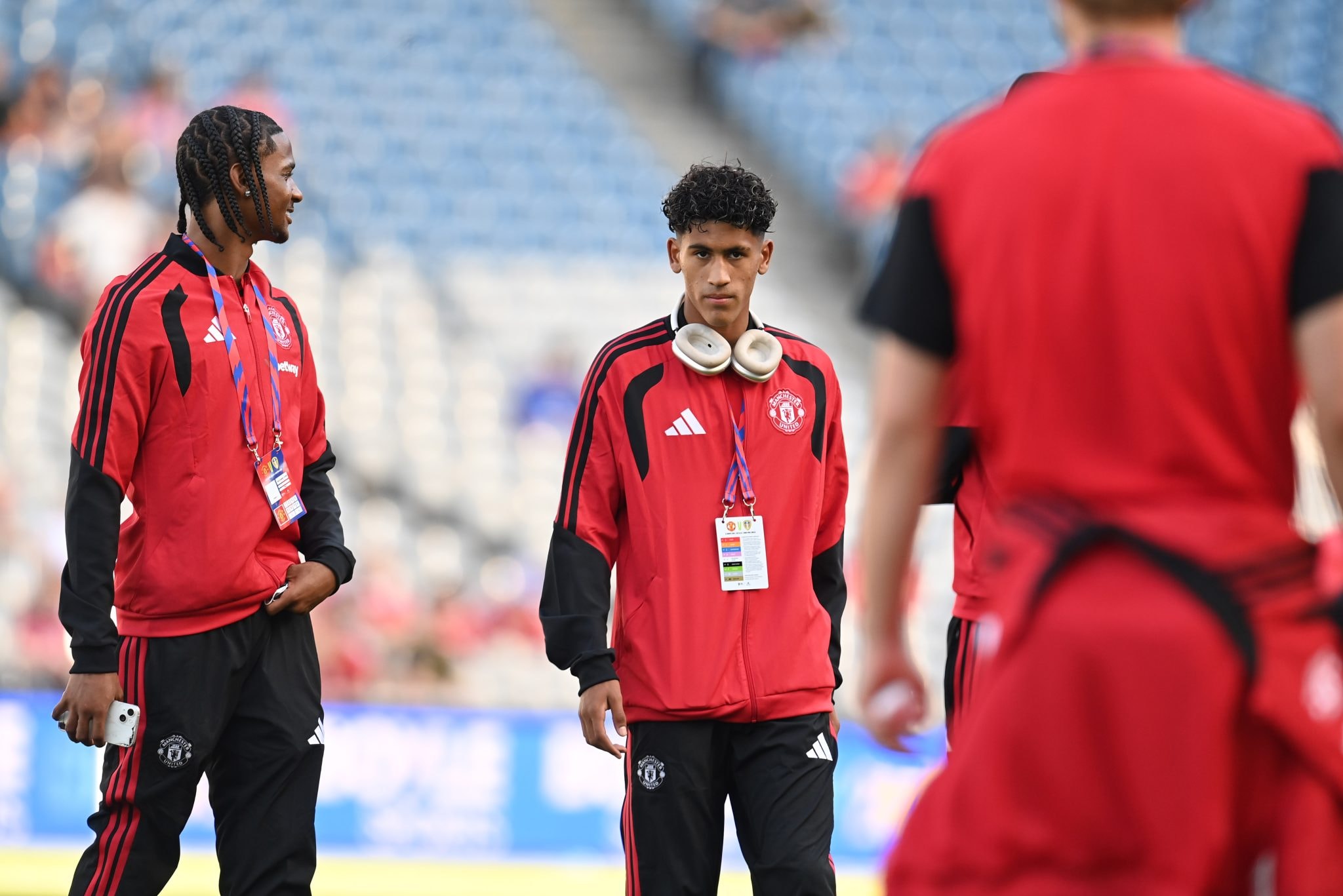 JJ Gabriel, joueur de Manchester United
