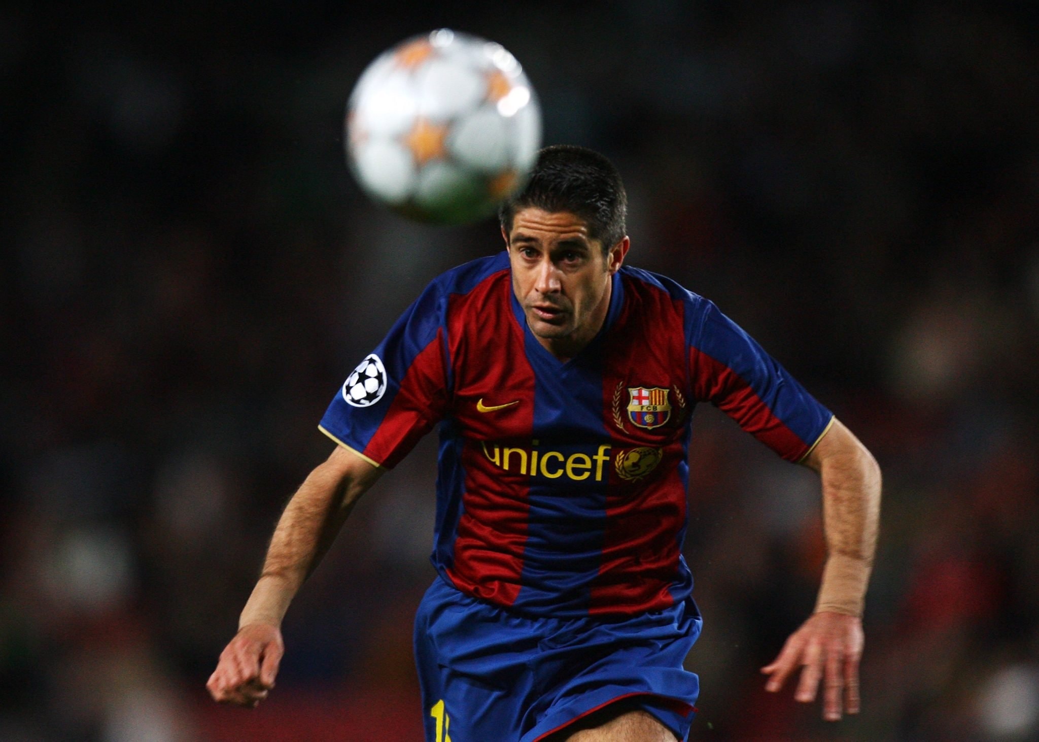 Sylvinho, ancien joueur du Barça