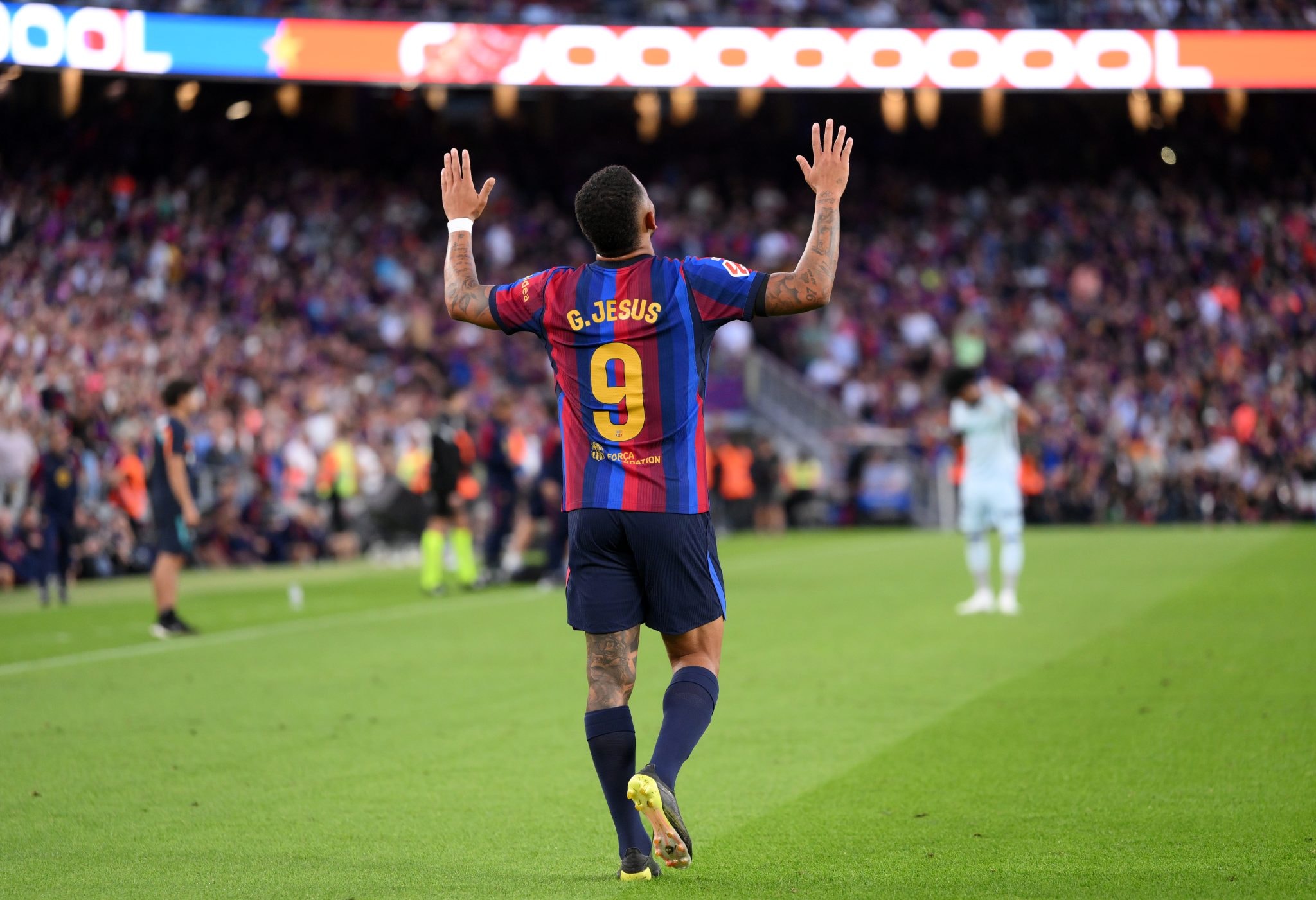 Gabriel Jesus du Barça
