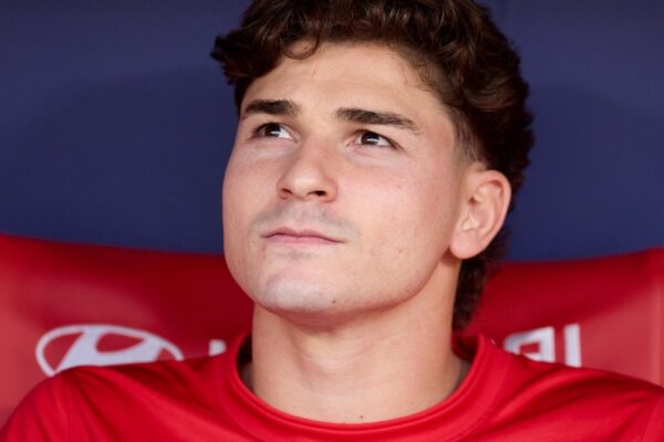 Julián Álvarez sous le maillot de l'Atlético Madrid.