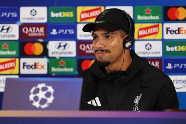 Ronald Araújo, défenseur prêté par le FC Barcelone à Liverpool.