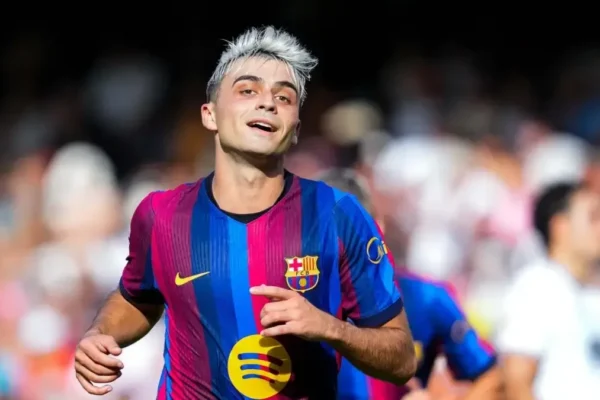 Pedri González, joueur du Barça distingué par le prix du sport canarien 2026.