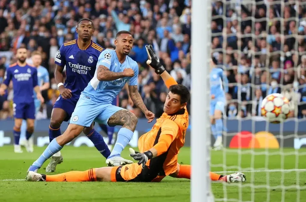 Gabriel Jesus sous le maillot du Barça avant le Clásico contre le Real Madrid.