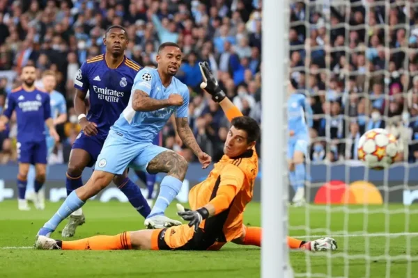 Gabriel Jesus sous le maillot du Barça avant le Clásico contre le Real Madrid.