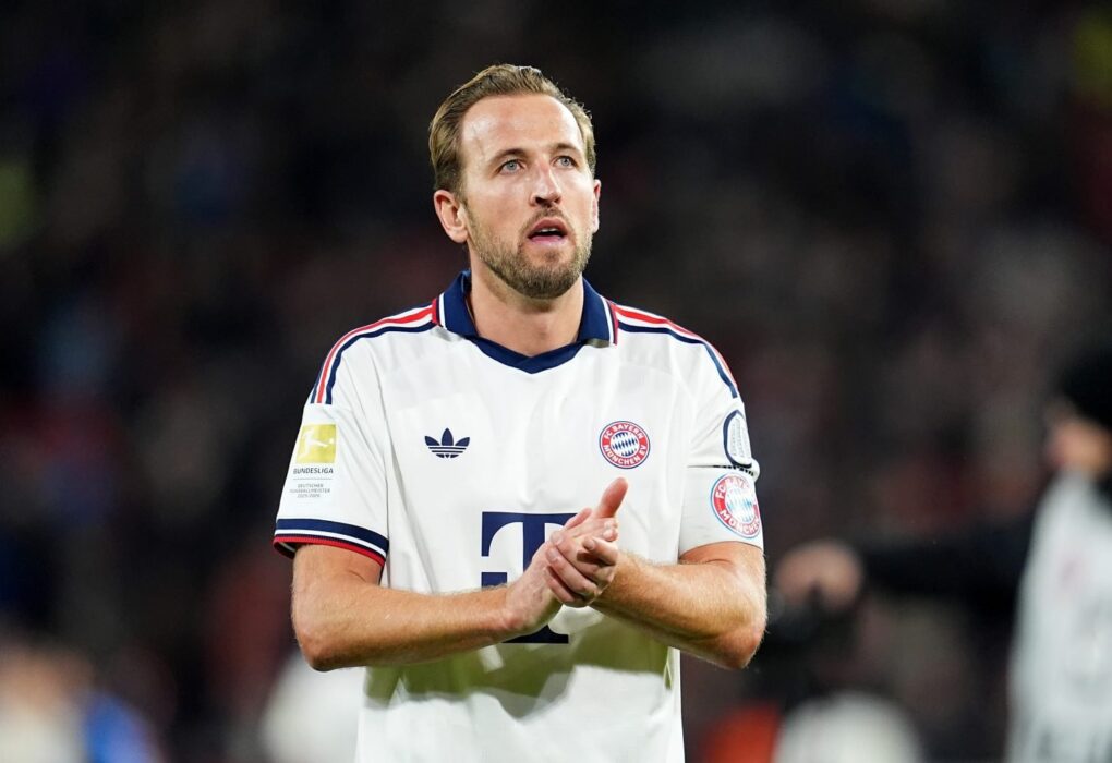 Harry Kane, attaquant du Bayern Munich approché par le FC Barcelone.