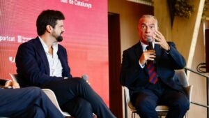 Rafa Yuste lors de son intervention au Congrés de Clubs 2026.