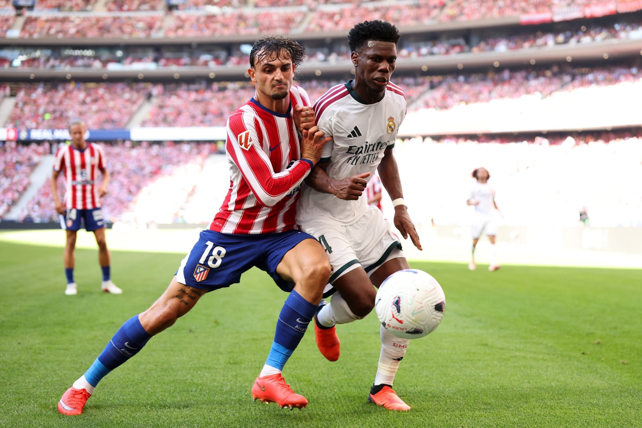 Marc Pubill, joueur de l’Atlético de Madrid