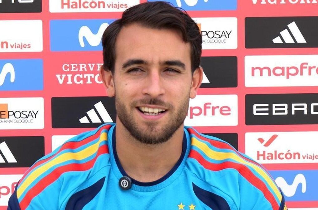 Eric García, défenseur du FC Barcelone, sur le terrain.