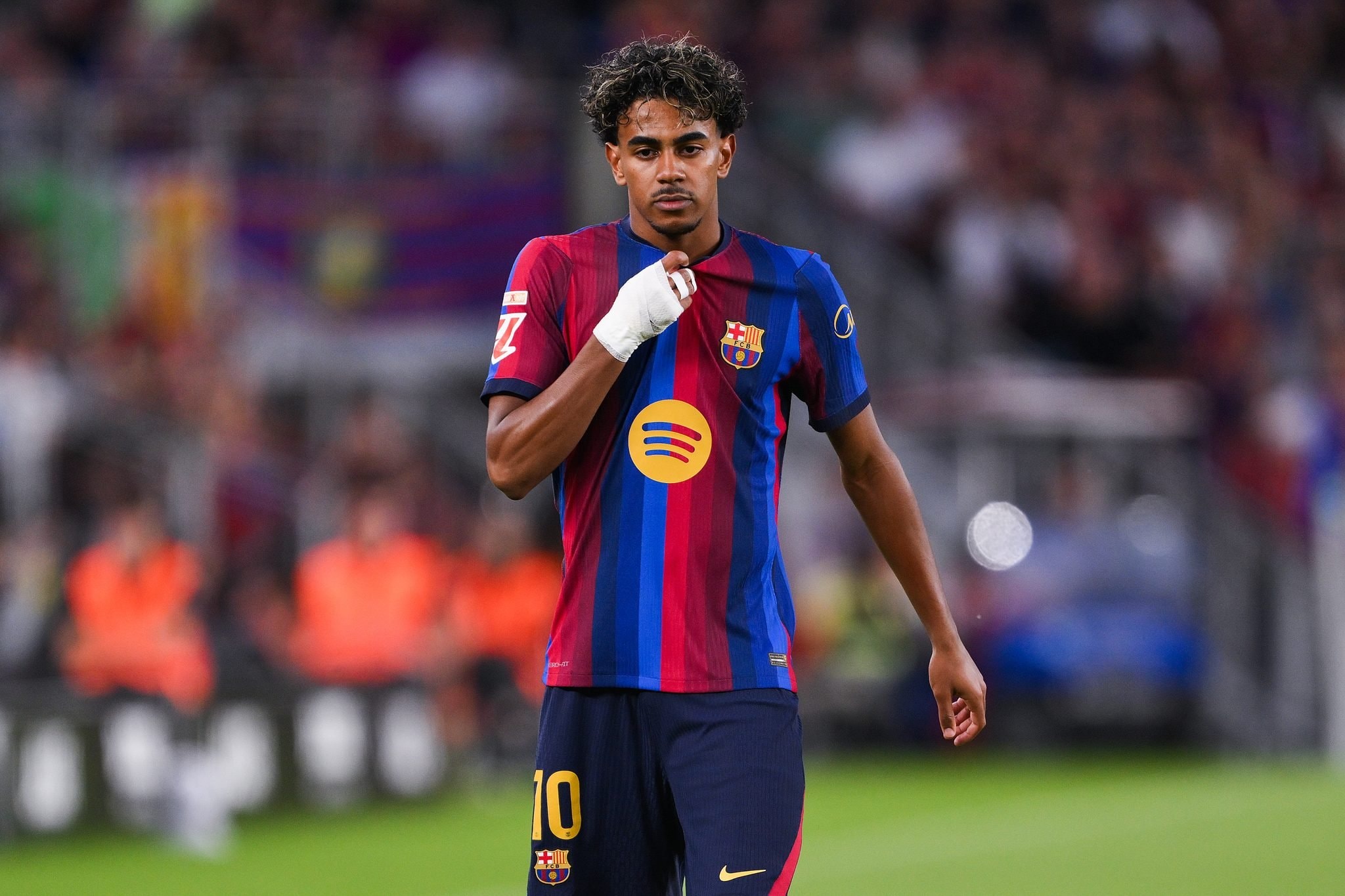 Lamine Yamal, joueur du Barça