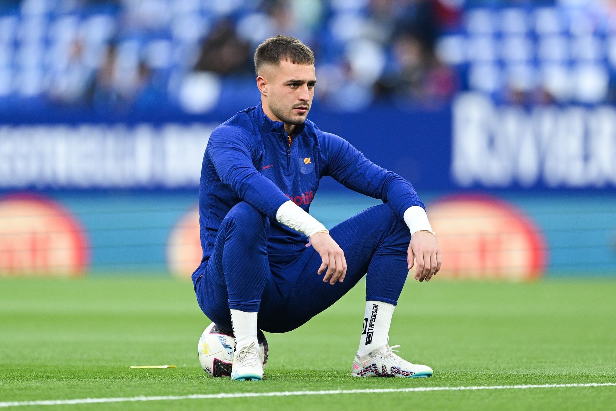 Arnau Tenas, joueur du Barça.