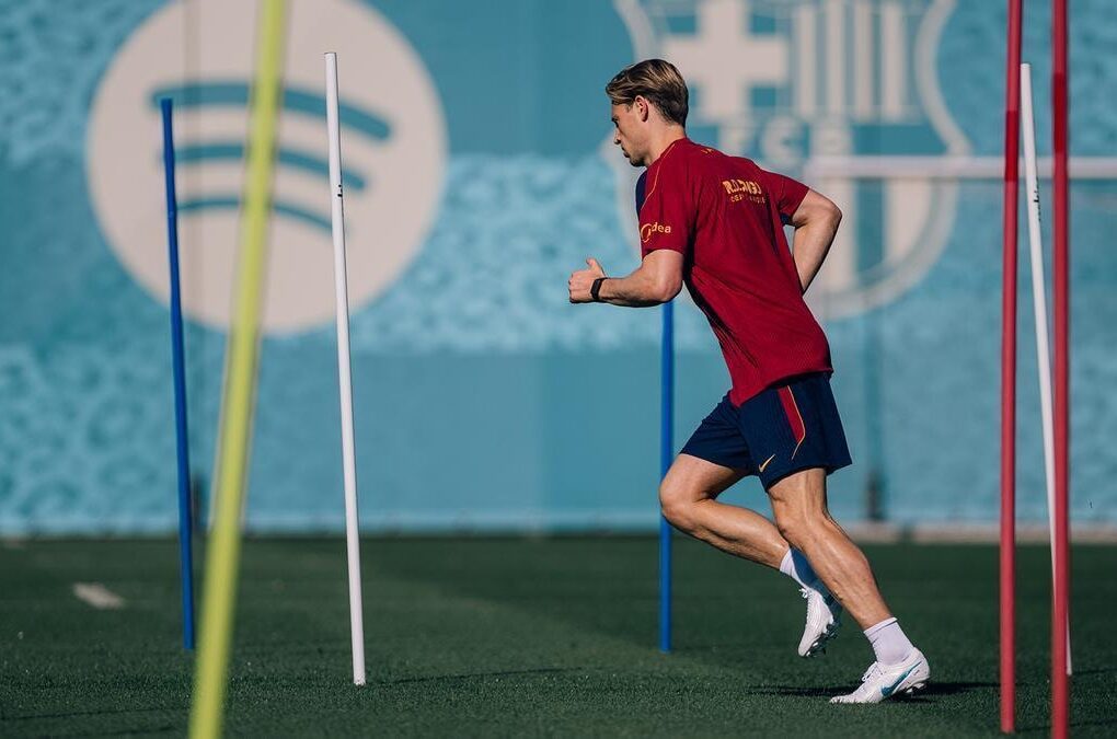 Frenkie de Jong, milieu de terrain du FC Barcelone.