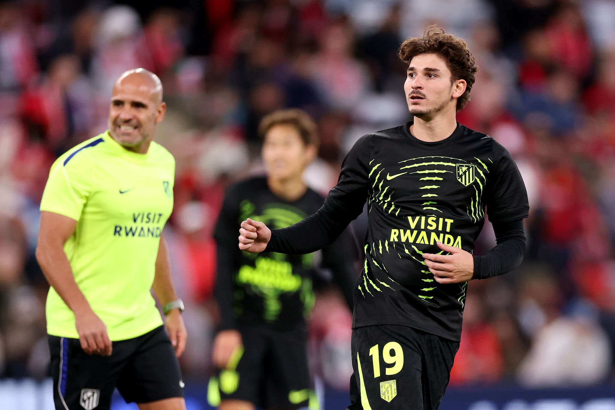 Julián Álvarez, joueur de l'Atlético de Madrid