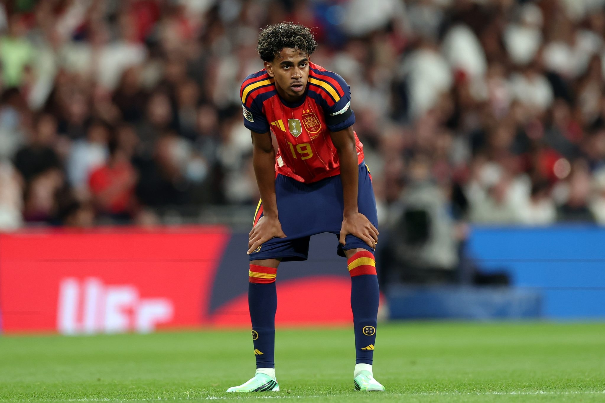 Lamine Yamal, joueur espagnol et du Barça