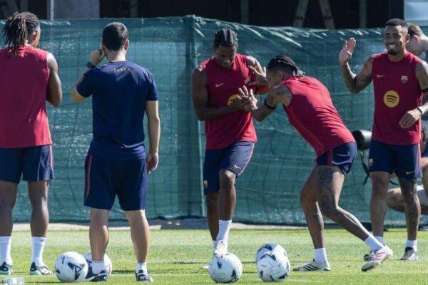 Alejandro Balde, joueur du FC Barcelone dont l’avenir fait l’objet de rumeurs de mercato.