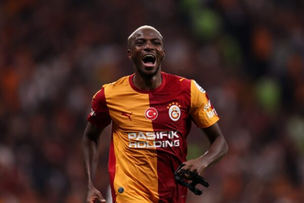 Victor Osimhen sous le maillot de Galatasaray.