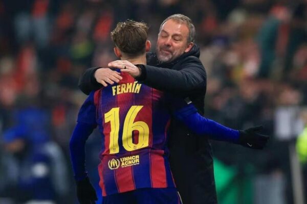 Hansi Flick, dont le Barça suscite l’enthousiasme de Damià Abella.