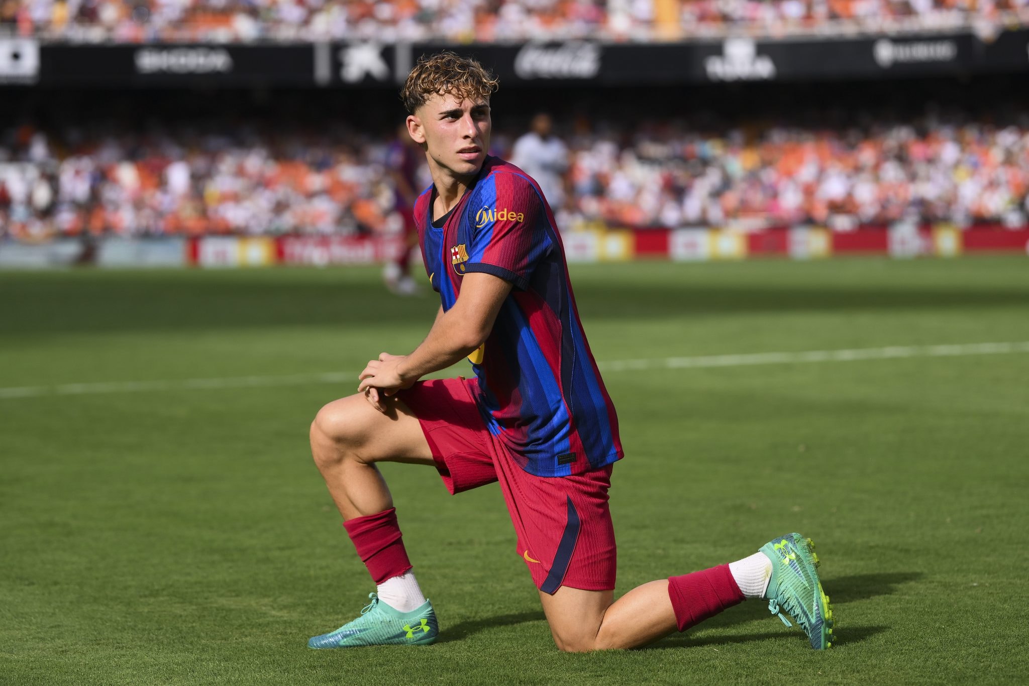 Fermín López du FC Barcelone