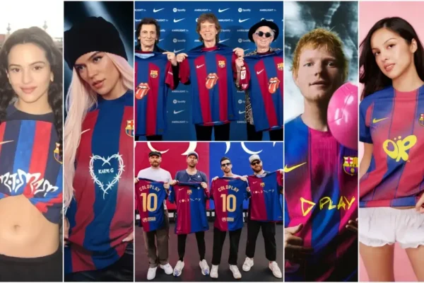 Le maillot du Barça mettant à l’honneur Tyler, the Creator pour le Clásico contre le Real Madrid.