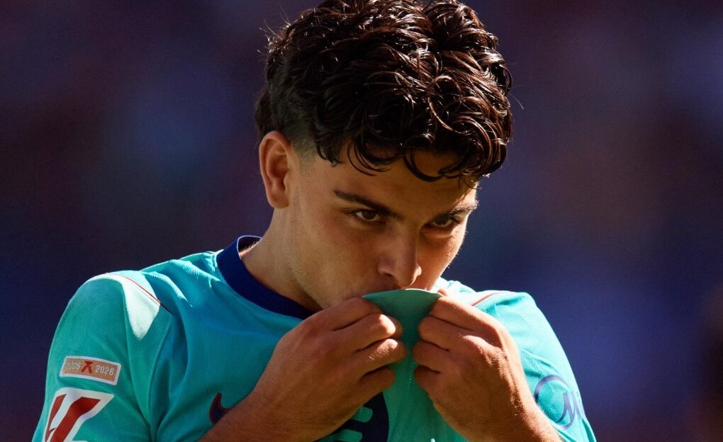Xavi Espart, jeune joueur du Barça formé à la Masia.