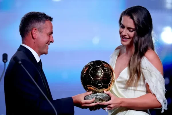 Alexia Putellas et Aitana Bonmatí, lauréates du Ballon d’Or avec le Barça Femení.