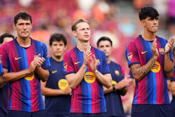 Frenkie de Jong sous le maillot du Barça.