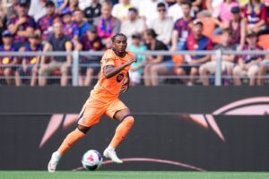 Alejandro Balde sous les couleurs du Barça.