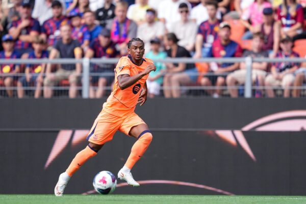 Alejandro Balde sous les couleurs du Barça.