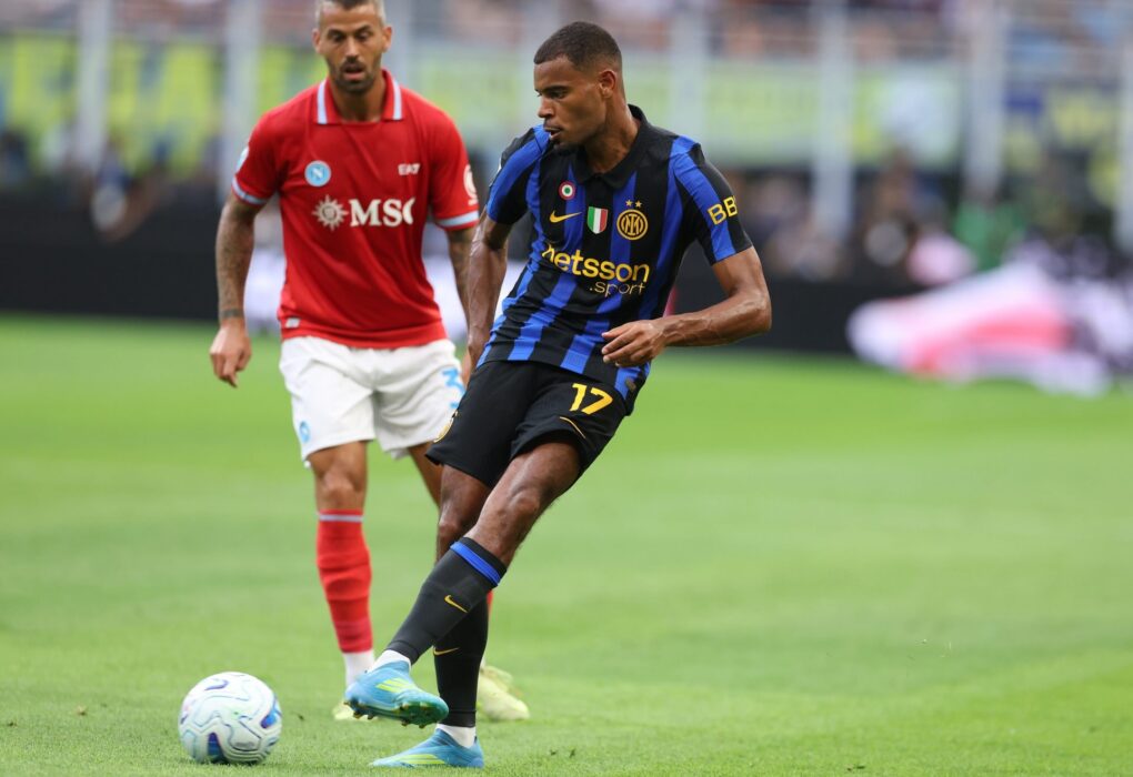 Andy Diouf sous le maillot de l'Inter Milan.