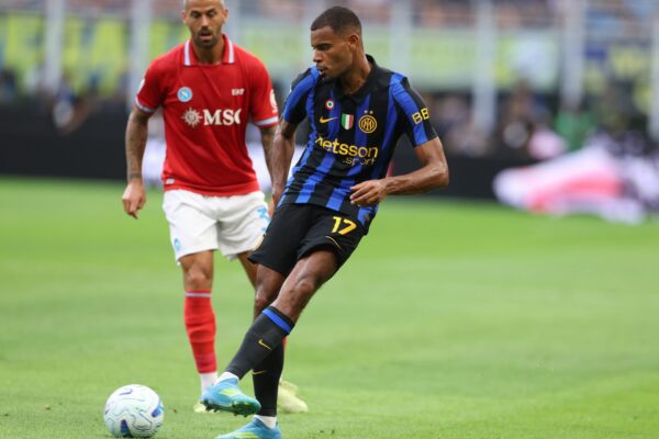 Andy Diouf sous le maillot de l'Inter Milan.