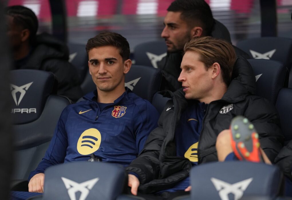 Gavi et Frenkie de Jong, les deux milieux du Barça dont la valeur marchande a reculé.