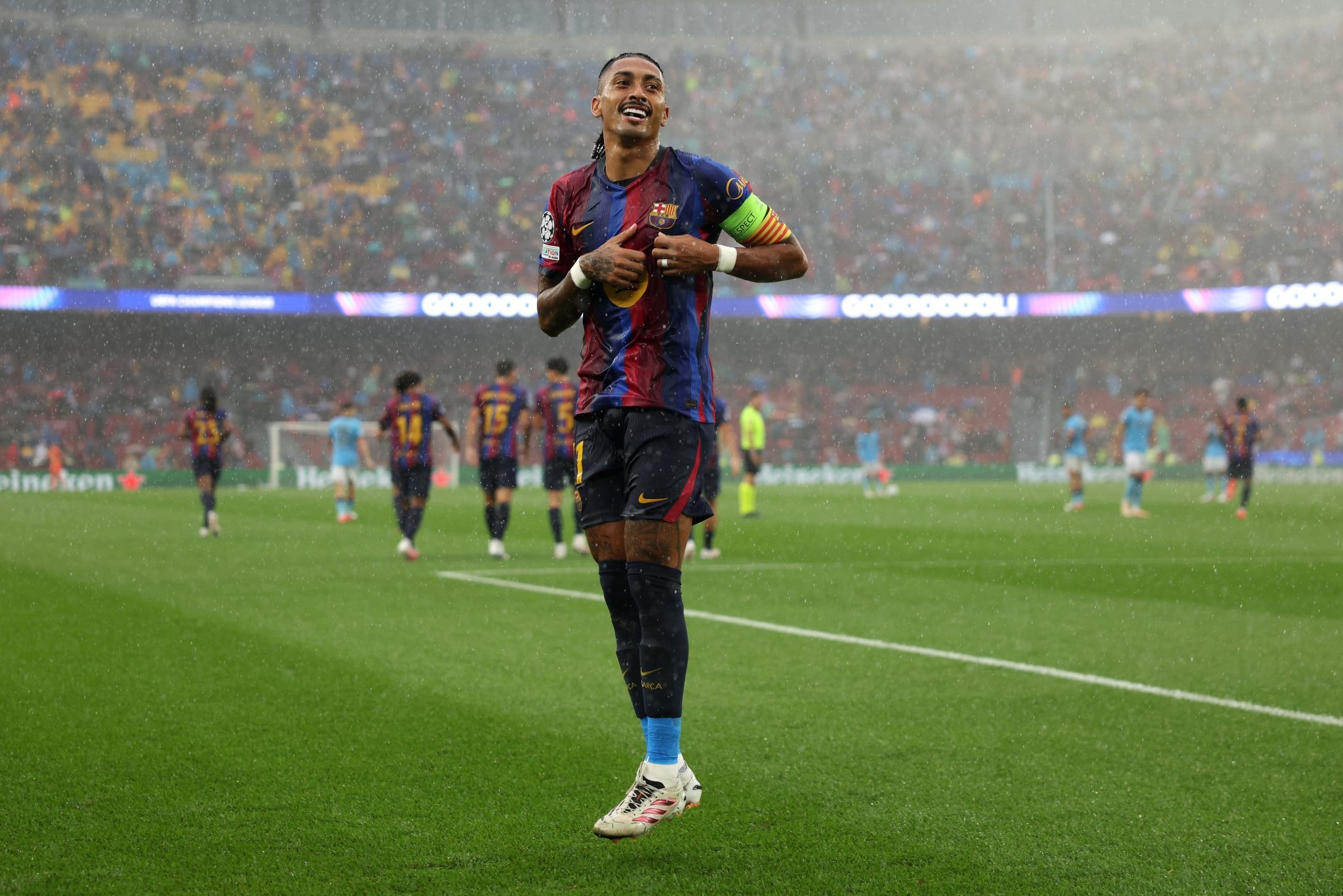 Raphinha, joueur du FC Barcelone.