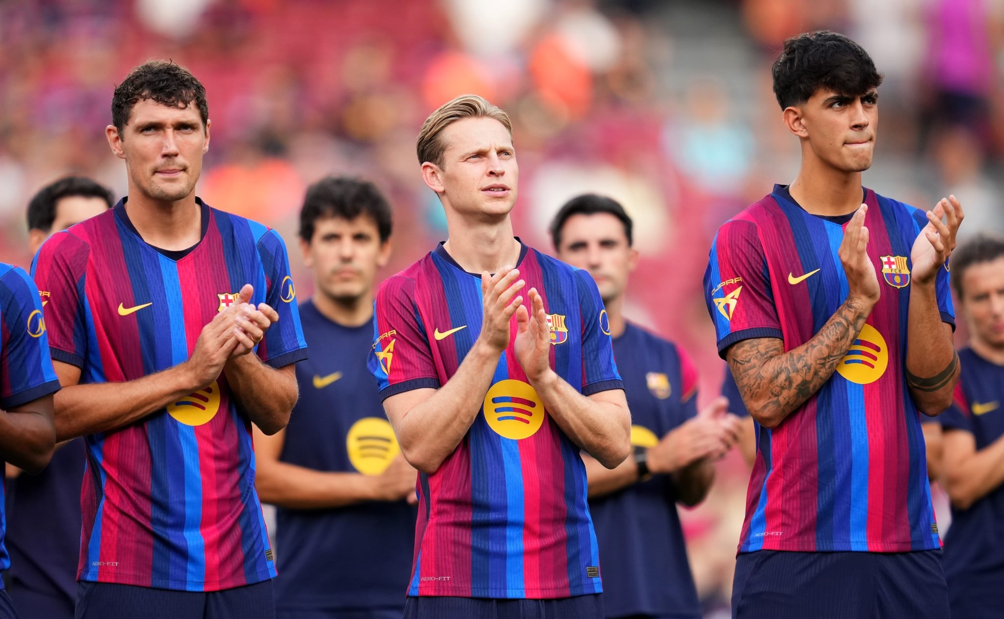Frenkie de Jong, joueur du Barça