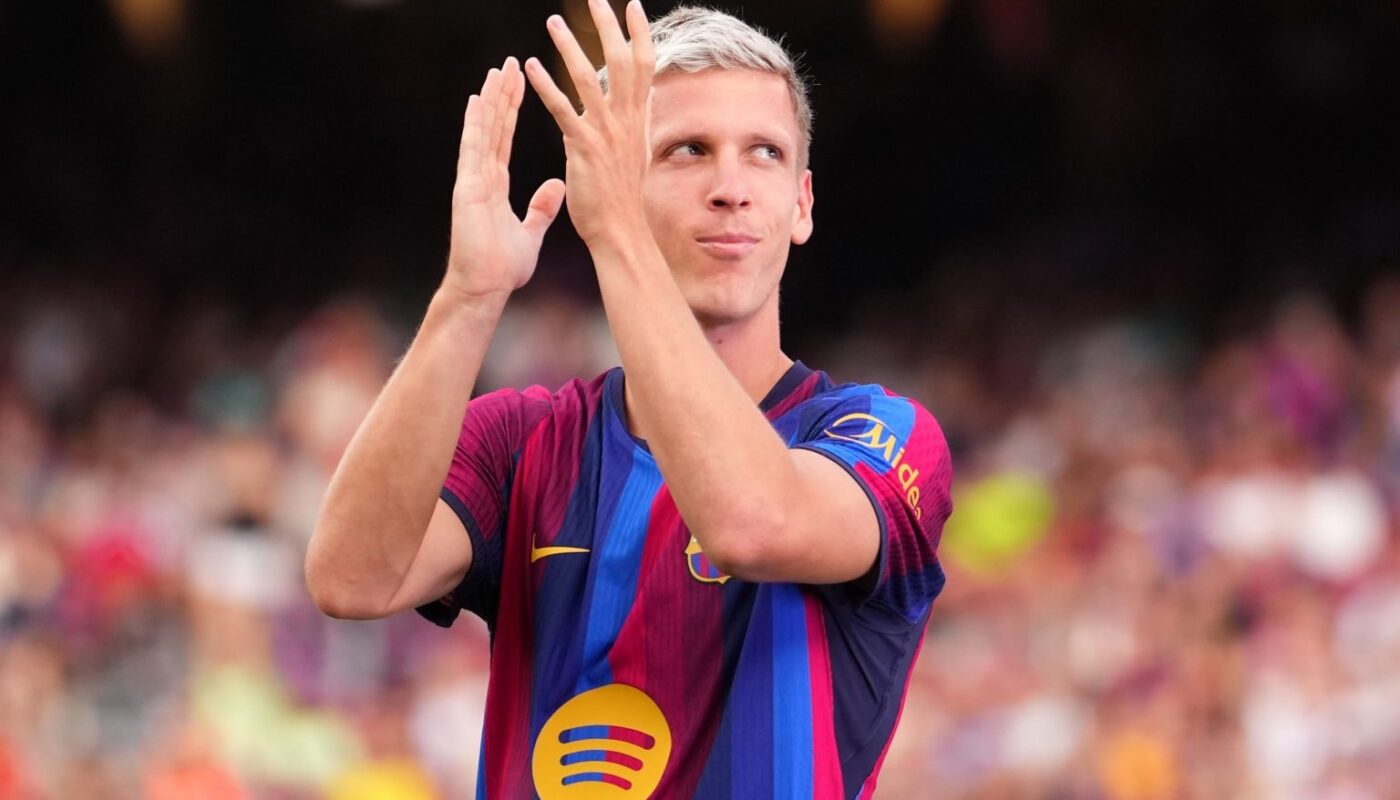 Dani Olmo sous les couleurs du Barça, dans le viseur du Bayern Munich.