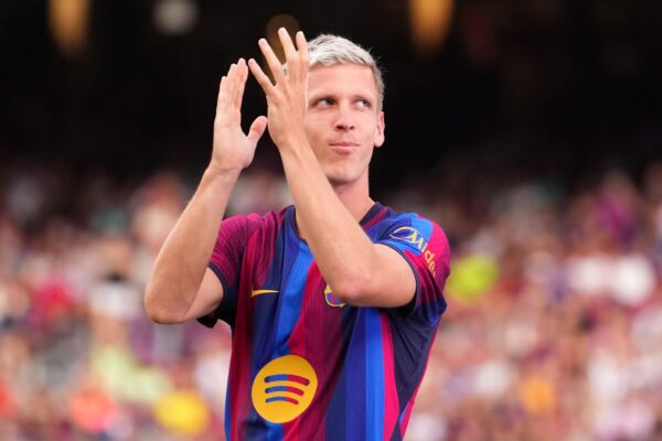 Dani Olmo sous les couleurs du Barça, dans le viseur du Bayern Munich.