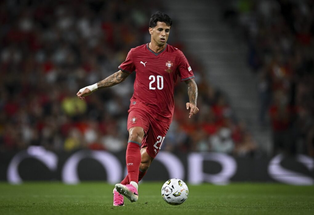 João Cancelo, latéral du Barça et international portugais.