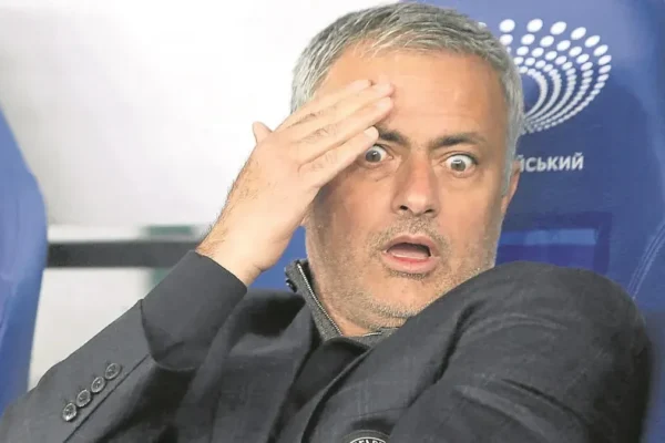 José Mourinho, candidat à la succession de Frank Rijkaard au FC Barcelone au printemps 2008.