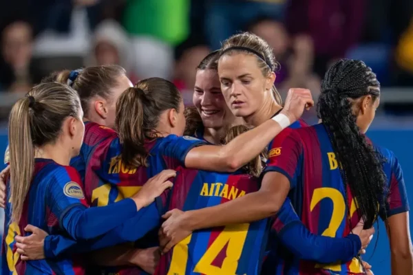 Irene Paredes sous le maillot du Barça Femení.