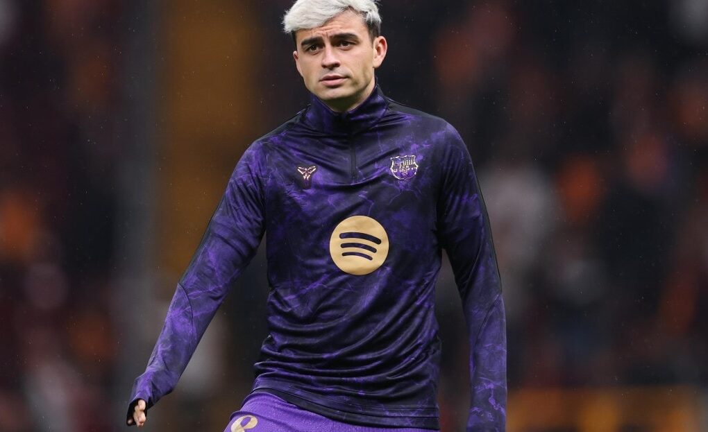 Pedri sous le maillot du Barça lors du match contre Galatasaray.