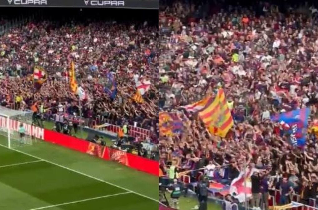 Le Gol Sud du Spotify Camp Nou, où se trouve l’espace d’animation Gol 1957.