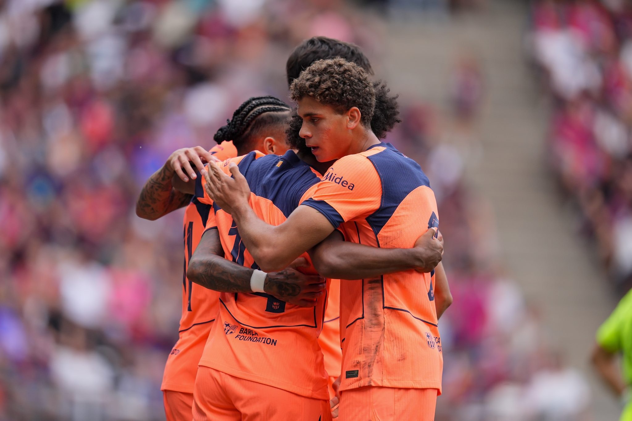 Des joueurs du Barça