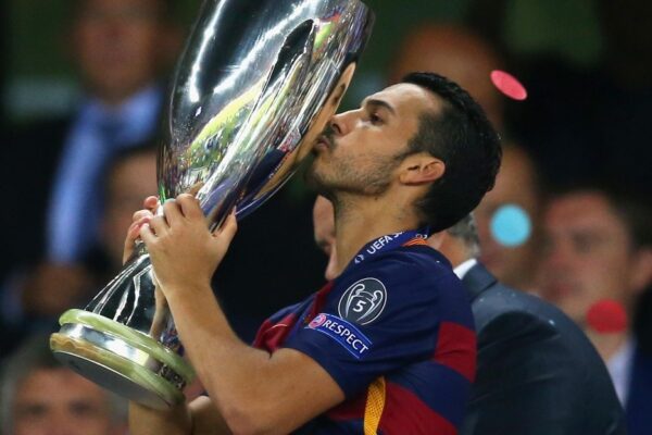 Pedro Rodríguez, ancien ailier du Barça, qui annonce sa retraite à 39 ans.