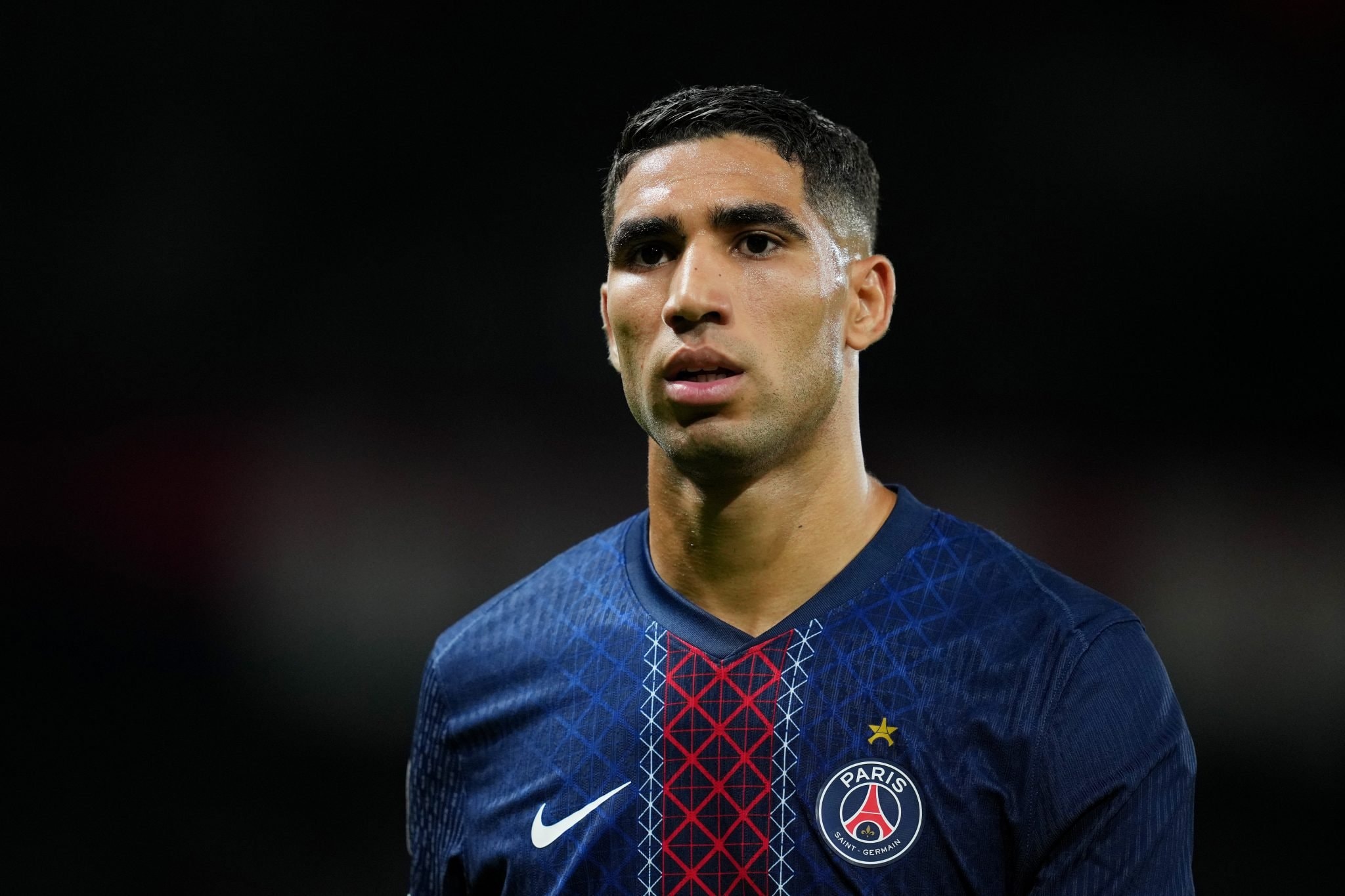 Achraf Hakimi, joueur du PSG